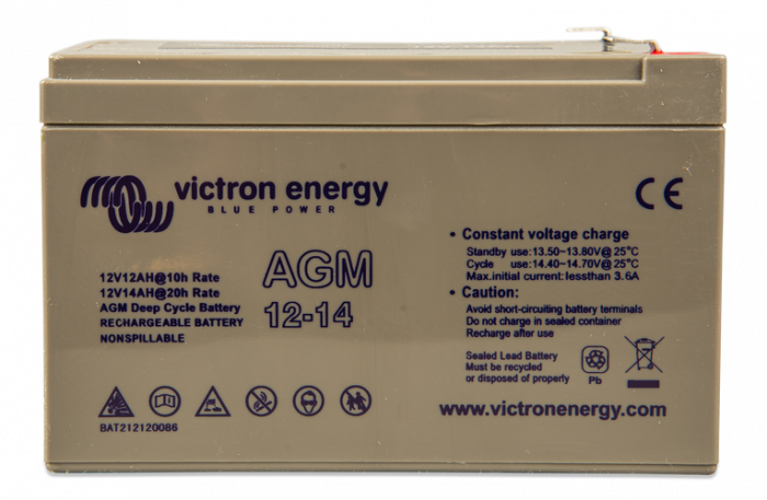 victron energy agm deep cycle battery 12v/14ah - imagine 7